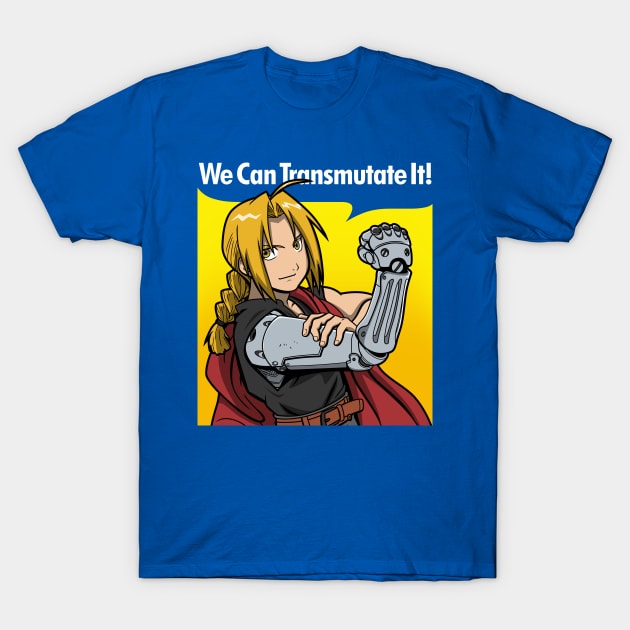 We Can Do It Vintage Retro Cool Anime Parody T-Shirt by BoggsNicolas